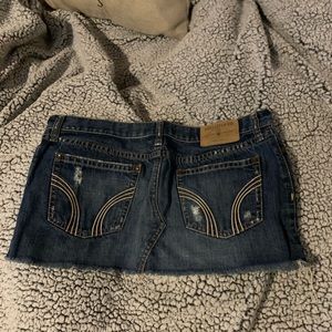 Hollister Jean skirt